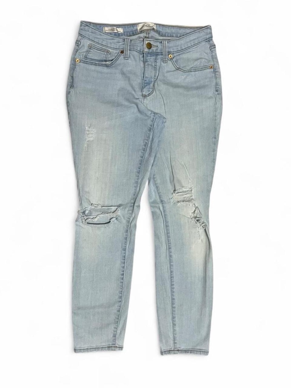 Universal Thread Light Blue Distressed Skinny Jeans